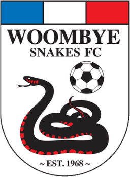 Woombye Snakes Football Club logo